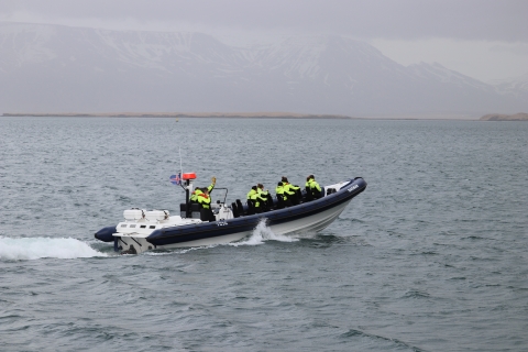 Z Reykjavíku: wycieczka łodzią motorową z obserwacją maskonurów