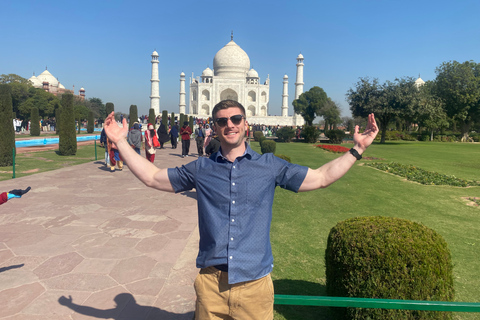 Visite en groupe du Taj Mahal au départ de Delhi