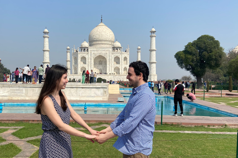 Visite en groupe du Taj Mahal au départ de Delhi