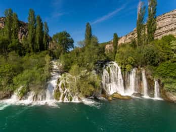Da Zara: Tour guidato delle Cascate di Krka con bagno a Skardin