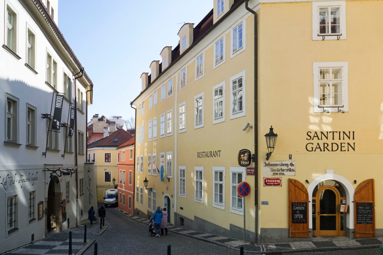 Self-guiding Exploration game in Prague's Malá Strana