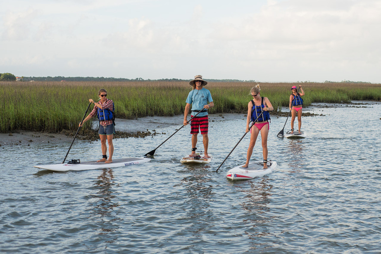 Charleston : Location de 2 heures de Stand Up Paddleboard à Folly BeachOption standard