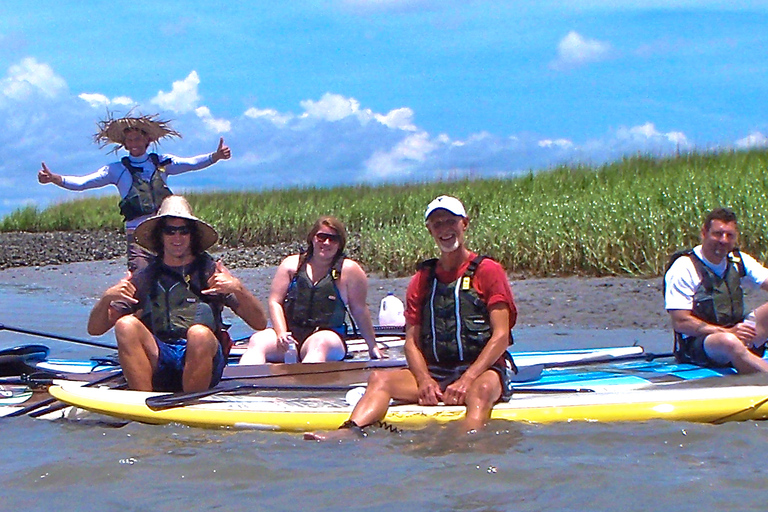 Charleston Alquiler de 2 horas de Stand Up Paddleboard en Folly BeachOpción Estándar