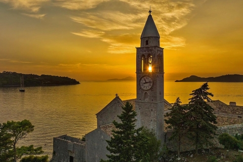 Dubrovnik : Croisière au coucher du soleil