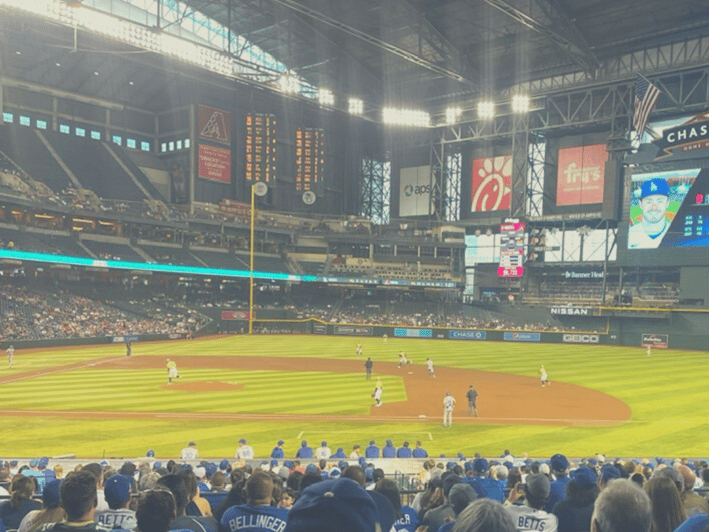 Arizona Diamondbacks 1st Base Box Section A Seats at Chase Field