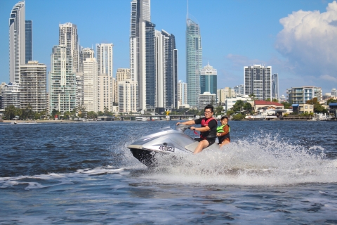 Gold Coast: begeleide jetski-avonturentourRondleiding van 30 minuten