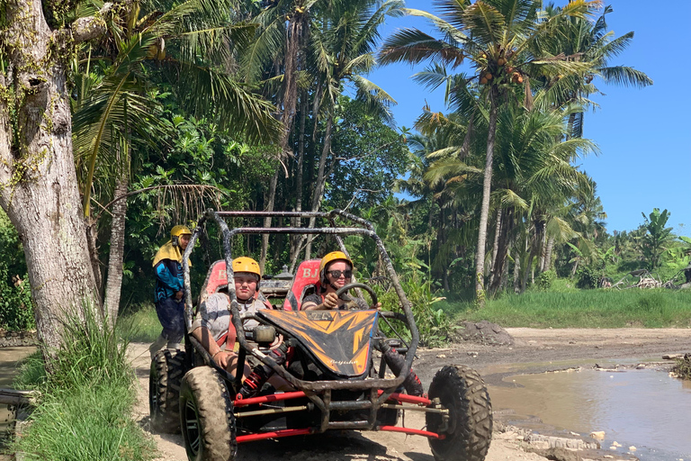 Bali: Blue Lagoon Snorkeling, Zipline, and UTV Buggy Tour Single Buggy, Zipline and Snorkeling with Transfer