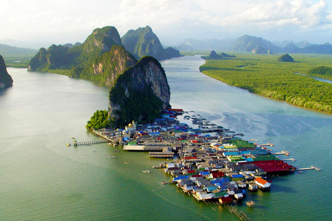 Bucht von Phang Nga: Sightseeing-Tour im Longtail-Boot