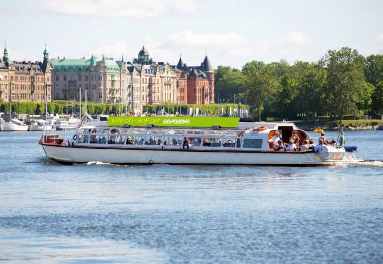 Estocolmo: Billete de 72 horas Hop-On Hop-Off Bus y Barco
