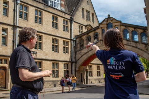 Stepowanie przez Oxford Walking TourOxford: Stepping Through Oxford Walking Tour