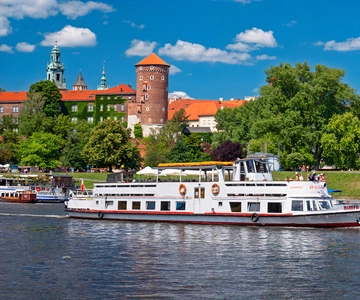 Krakow: Vistula River Sightseeing Cruise med audioguide