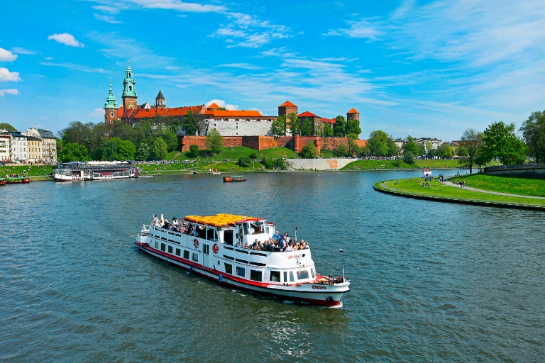 Krakau: Sightseeingcruise op de rivier de Vistula met audiogidsKrakau: riviercruise op de Vistula met audiogids