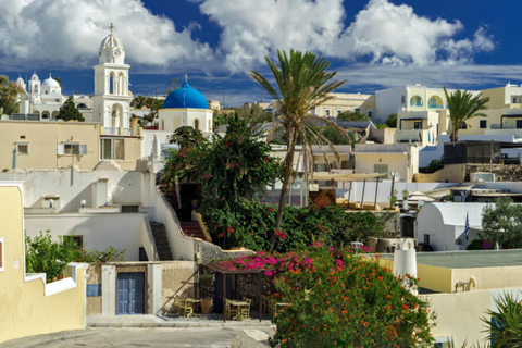 Santorin : Villages traditionnels et Akrotiri (visite privée)