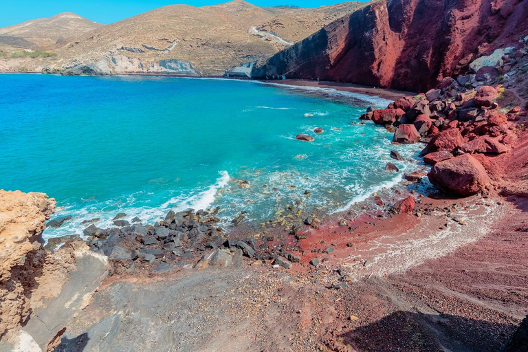 Santorin : Villages traditionnels et Akrotiri (visite privée)