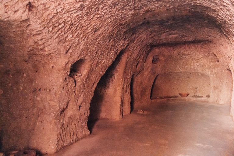 Santorin : Villages traditionnels et Akrotiri (visite privée)