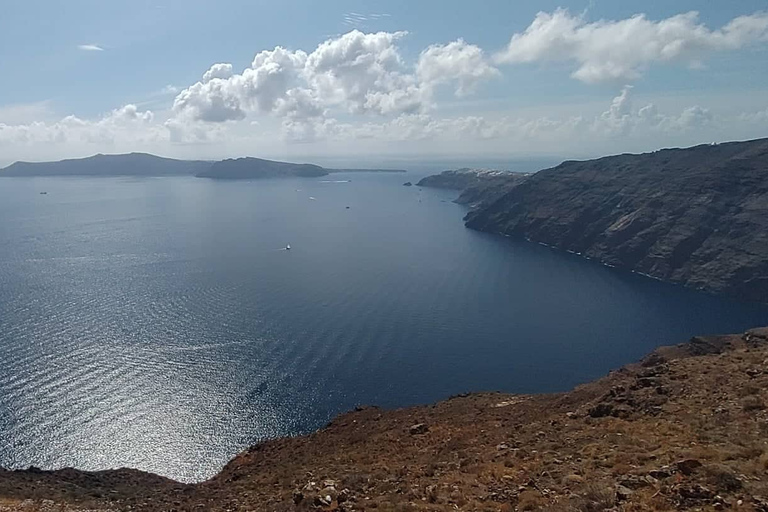 Van Santorini: begeleide Oia-ochtendtour met ontbijt