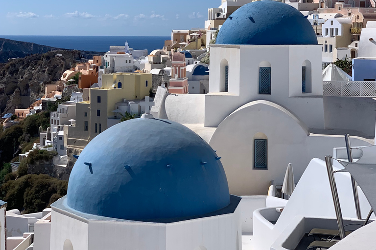 Santorini: Öns höjdpunkter Privat turSantorini: Privat halvdagsupplevelse