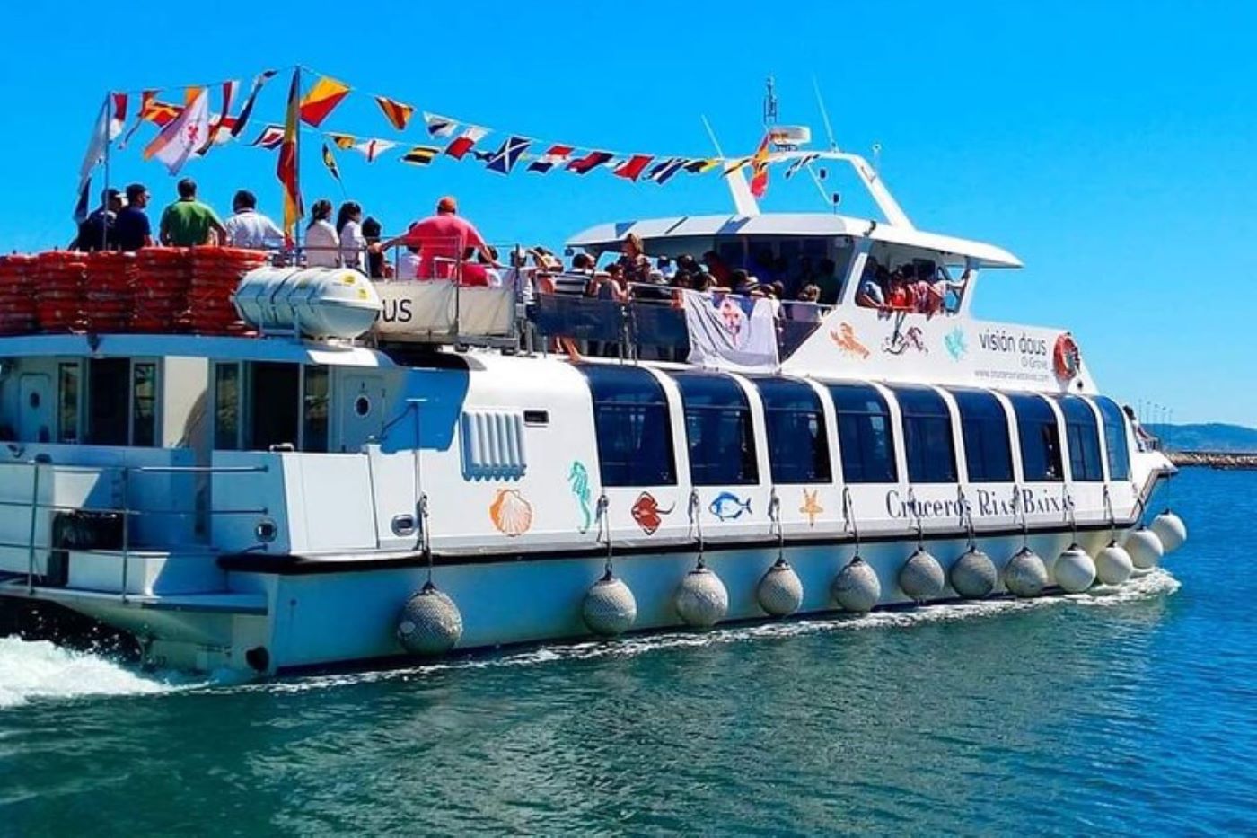 O Grove: Bootstour mit Muschelverkostung und Wein