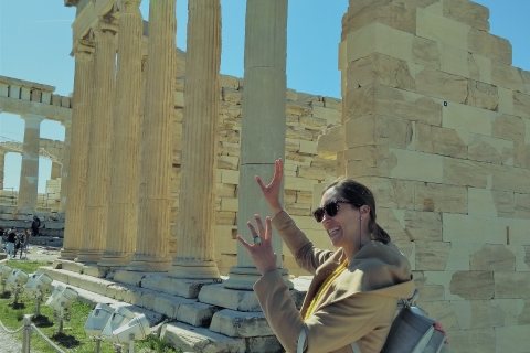 Athene: de begeleide wandeling door de Akropolis in het DuitsAkropolistour in het Duits met kaartjes (EU)