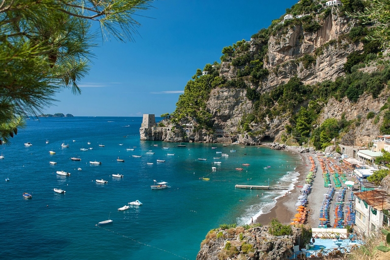 Naples : Transfert privé aller simple vers la côte amalfitaine