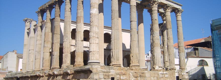 Mérida : Visite guidée à pied avec théâtre et amphithéâtre