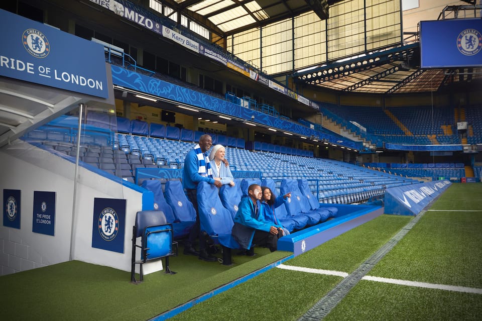 Londres: visita ao estádio e museu do Chelsea Football Club