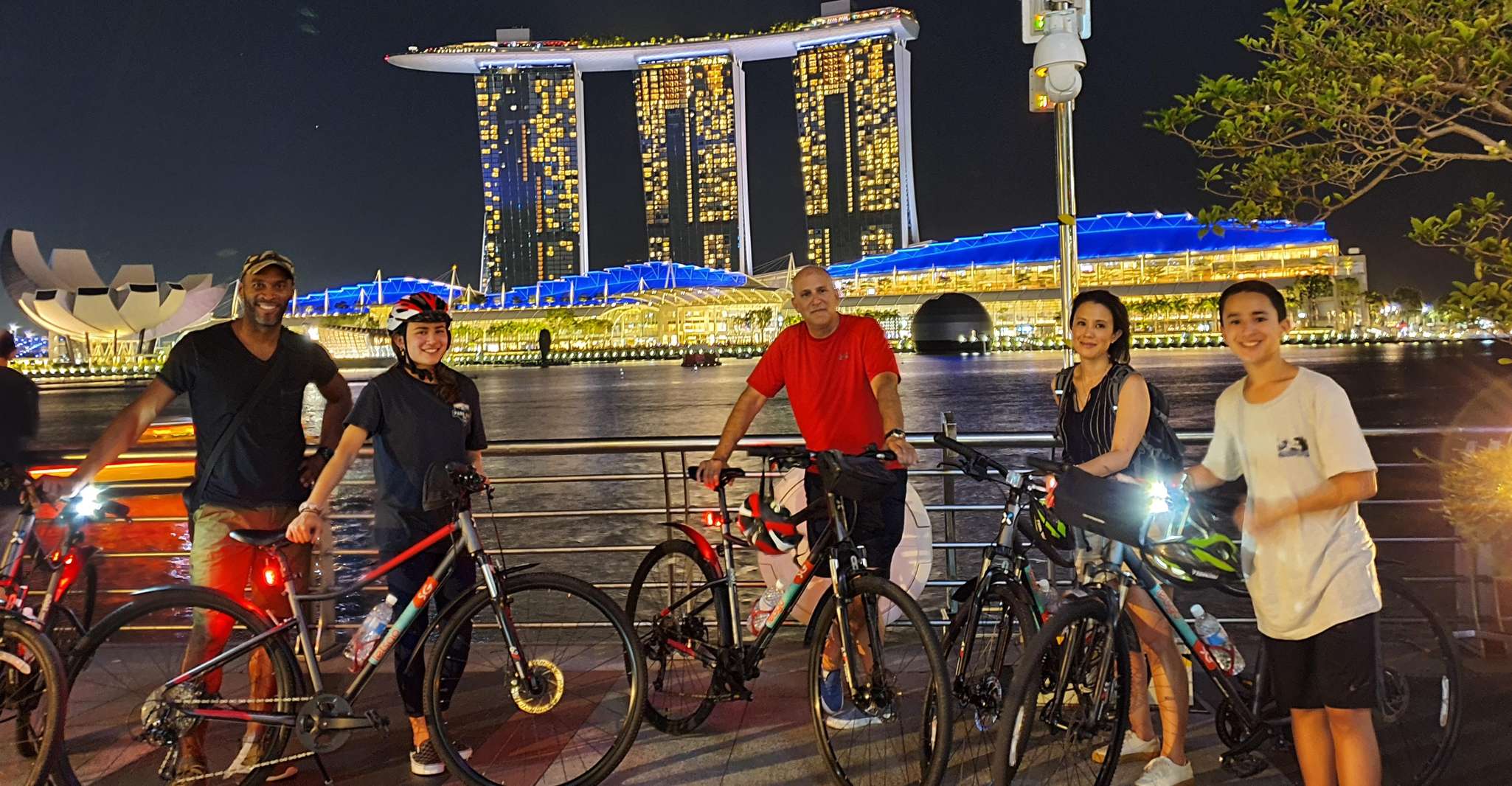 Singapore: Marina Bay Night Tour by Bicycle