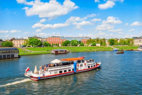 Krakow: Vistula River Sightseeing Cruise with Audio Guide Krakow: Vistula River Cruise with Audio Guide