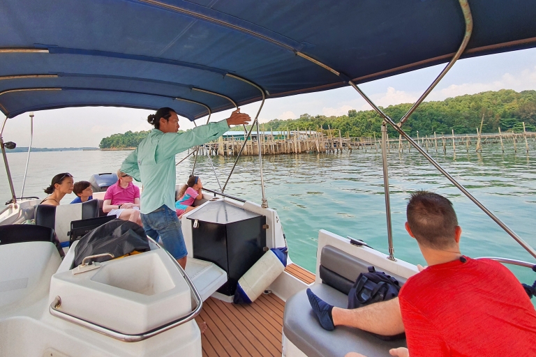 Singapour : Visite guidée en bateau et visite de Kelong