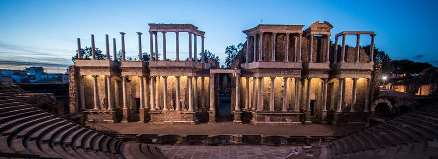 Mérida : Visite guidée du théâtre et de l'amphithéâtre romains