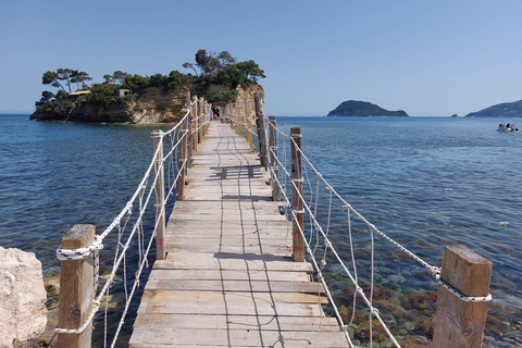 Zante Croisière au coucher du soleil à Myzithres avec vin