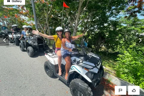 Nassau: Guided ATV Tour with Bahamian Lunch and Drink