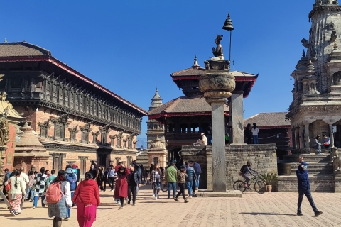 Visite d'une journée de la vallée de Katmandou, site classé au patrimoine mondial de l'humanité.Visite d'une journée de la vallée de Katmandou, site du patrimoine mondial