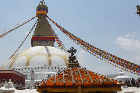 Kathmandu: Tour guidato di un giorno dei siti patrimonio dell&#039;umanitàKathmandu: tour guidato di un&#039;intera giornata dei siti del patrimonio mondiale