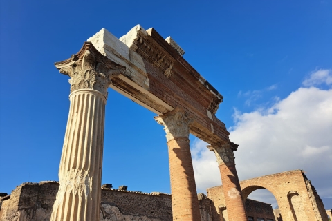 Pompei: Kochkurs und geführte Tour mit einem Archäologen