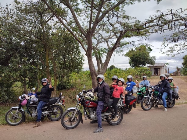 Далат: Исследуйте сельскую местность с местным мотоциклистом