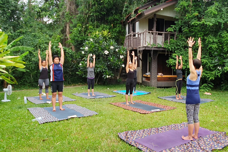 Journée entière de yoga, de méditation et d'immersion dans la culture thaïlandaiseJournée complète de yoga, méditation et immersion dans la culture thaïlandaise