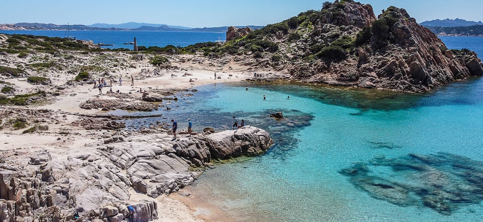 Palau Archipel de la Maddalena et tour en bateau de l île de Caprera