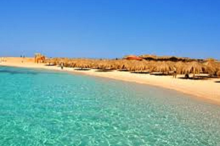 Hurghada: Tour di 3 isole con avvistamento di delfini e snorkelingMotoscafo privato di una giornata intera