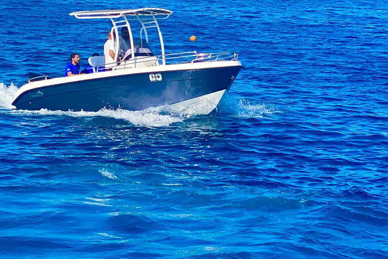 Hurghada : Excursion en bateau rapide 7 en 1 avec plongée en apnée et déjeunerVisite de groupe