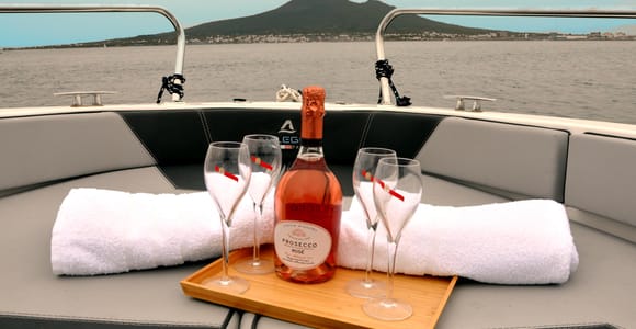 Pompeji: Private Sonnenuntergangs-Cuise mit Prosecco und Limoncello