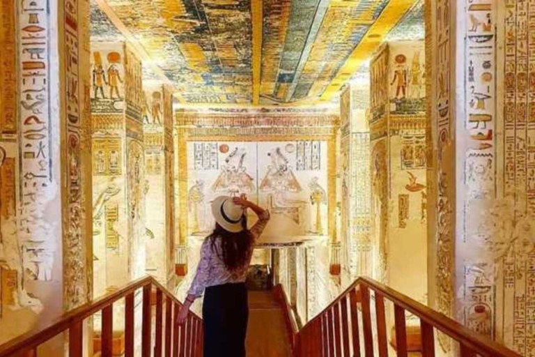 Hurghada: Luxor Highlights Privado Dos Días c/ Hotel 5 Estrellas