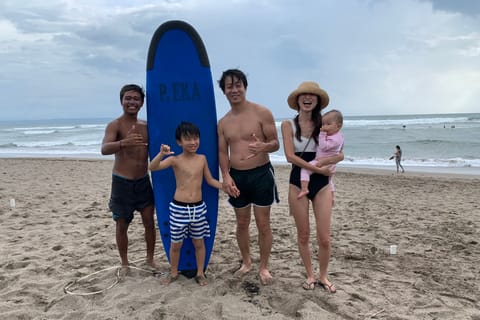 Bali: Beginner and Intermediate Surfing Lessons