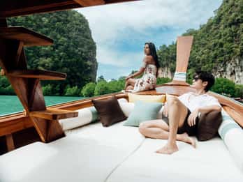 Krabi: Private Luxury Longtail Boat Island Hopping Tour