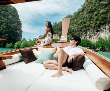 Krabi: Private Luxury Longtail Boat Island Hopping Tour