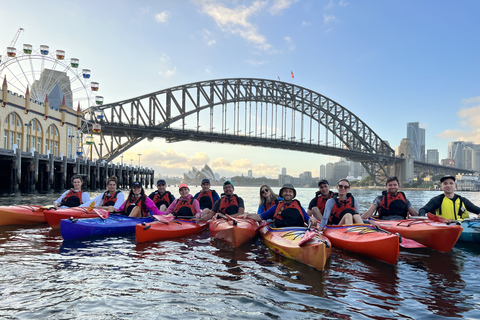 Sydney: Kajaktocht bij zonsopgang in de haven van SydneyEnkele kajak