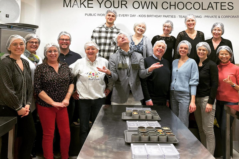 Koningsplein Brussel: workshop Belgische chocolade