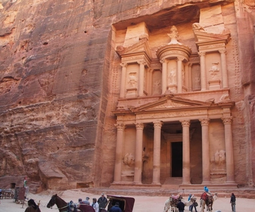 Från Eilat: Petra guidad heldagsutflykt med lunch