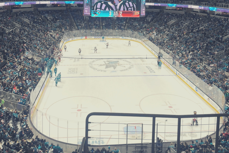 San Jose: San Jose Sharks Ice Hockey Game Ticket Lower Sideline