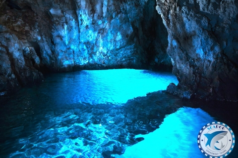 Kotor : Excursion en bateau rapide, grotte bleue et Notre-Dame des rochersKotor : Excursion en bateau rapide - Notre-Dame des rochers et Perast